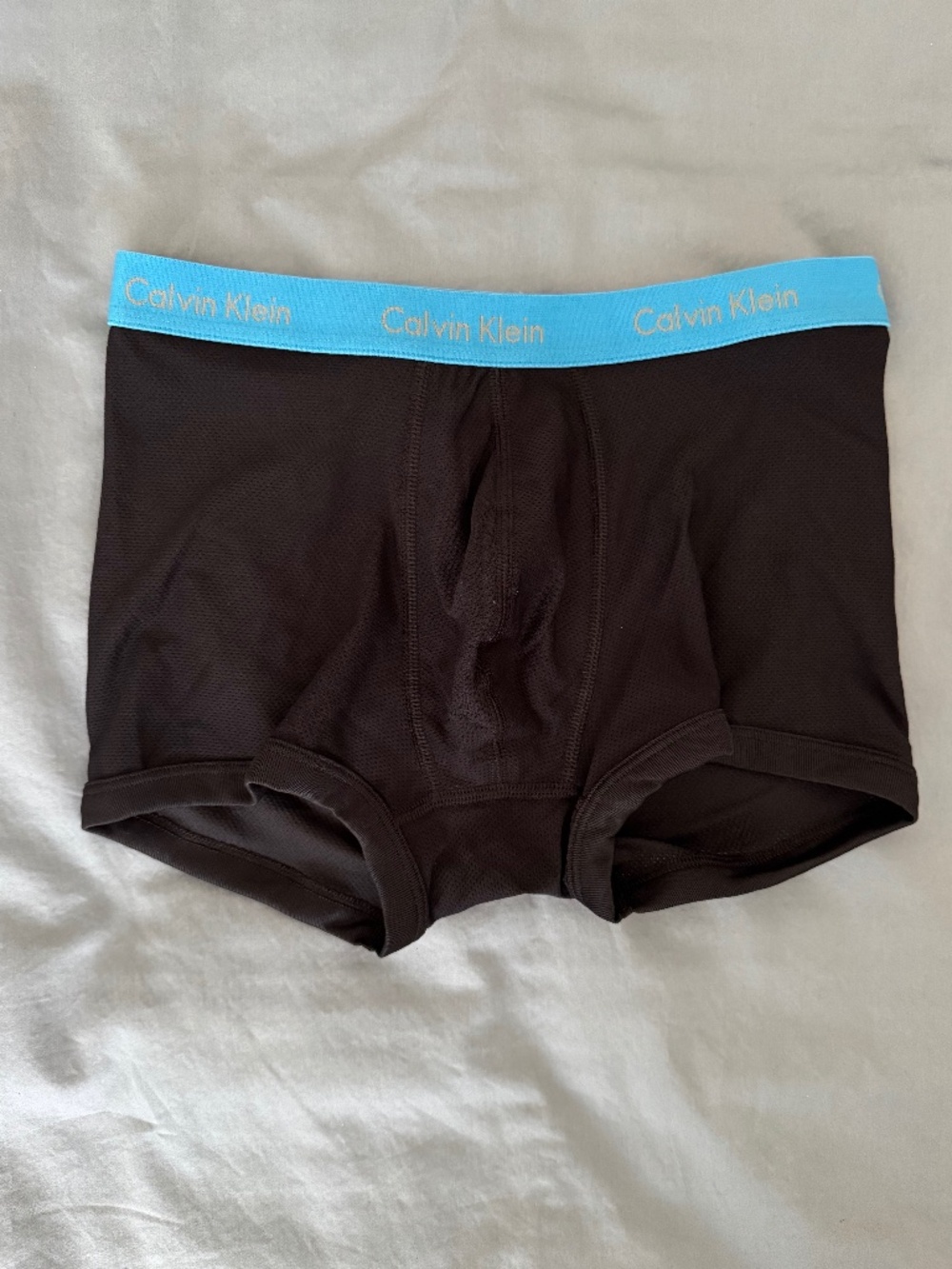 Calvin Klein Pro Mesh Men’s Trunks - Black/Blue - NWT - Small